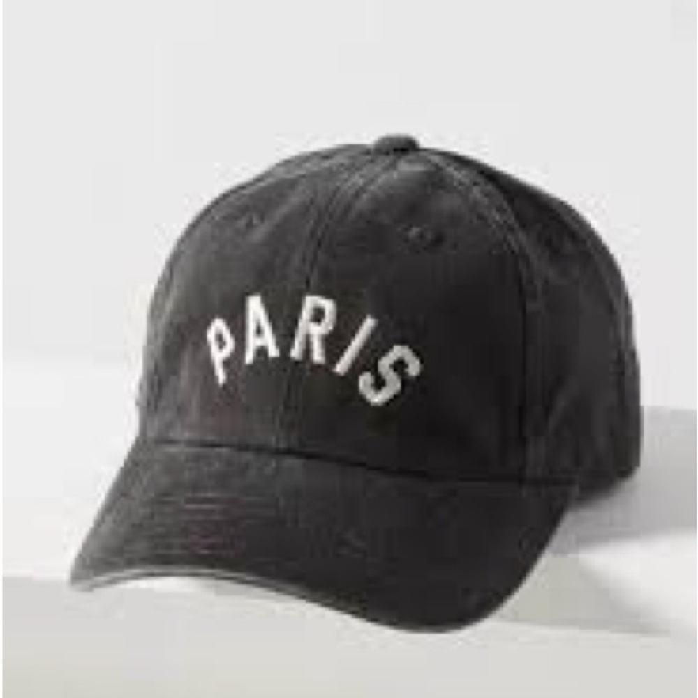 Anthropologie Wanderlust Paris Baseball Cap